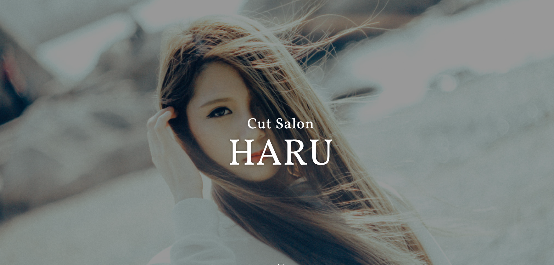 Hair natureの公式HPキャプチャ