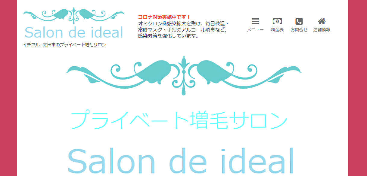 Salon de ideal公式サイトのキャプチャ.png